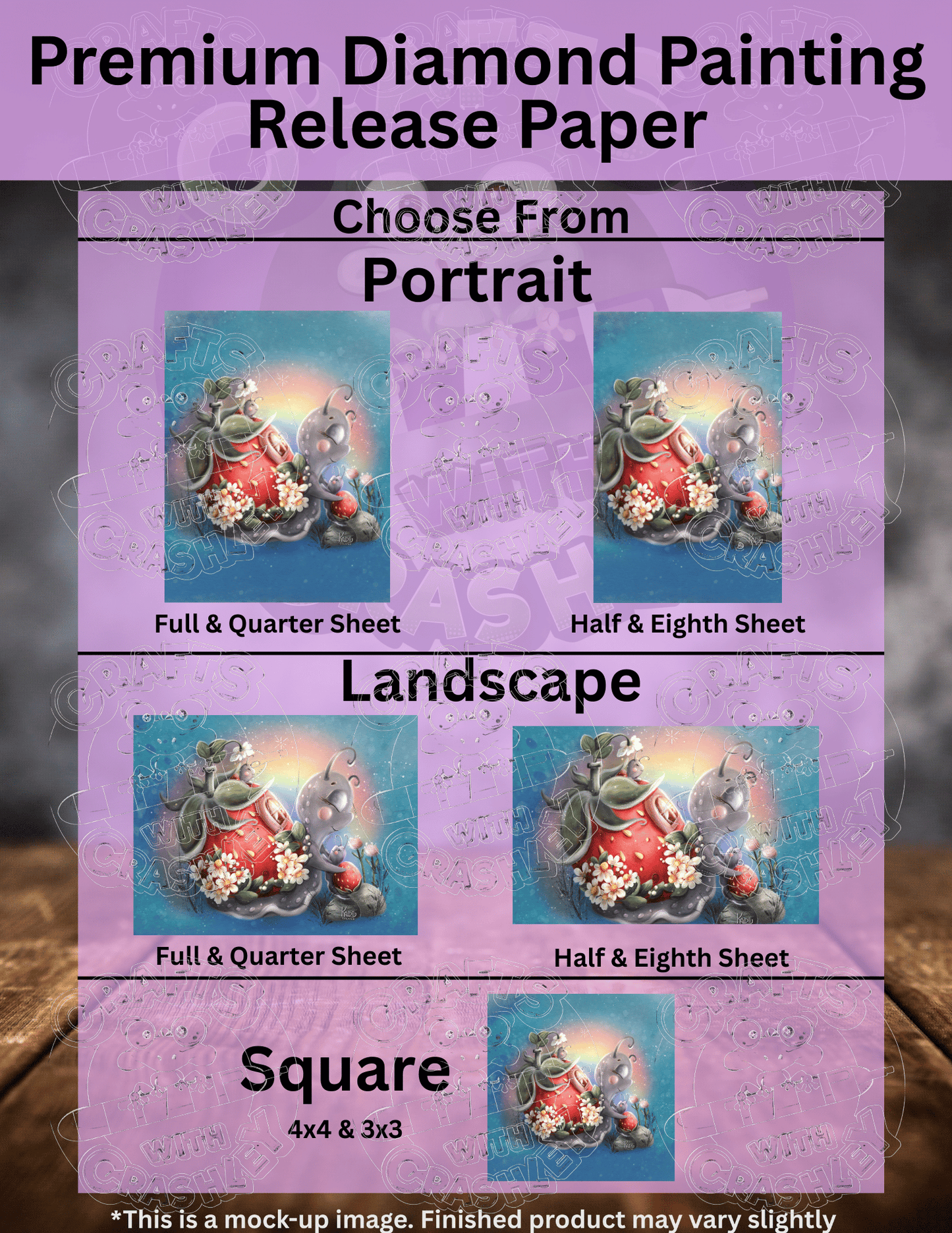 "Berry Sweet Home" by ©Karii Creates Premium Accessories for Diamond Painting