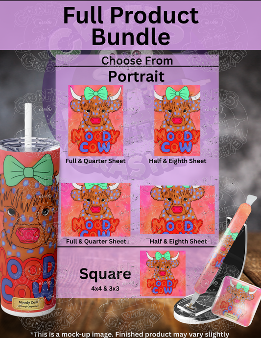 "Moody Cow" by ©Cheryl Carpenter Premium Accessories for Diamond Painting