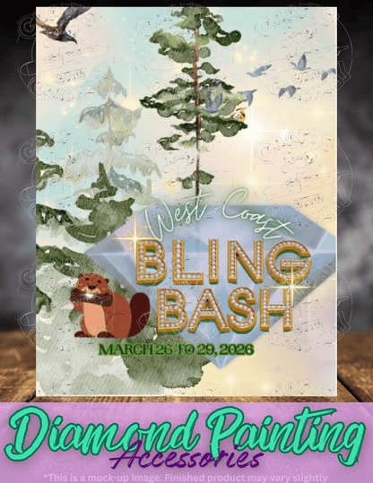 "West Coast Bling Bash" Premium Accessories for Diamond Painting