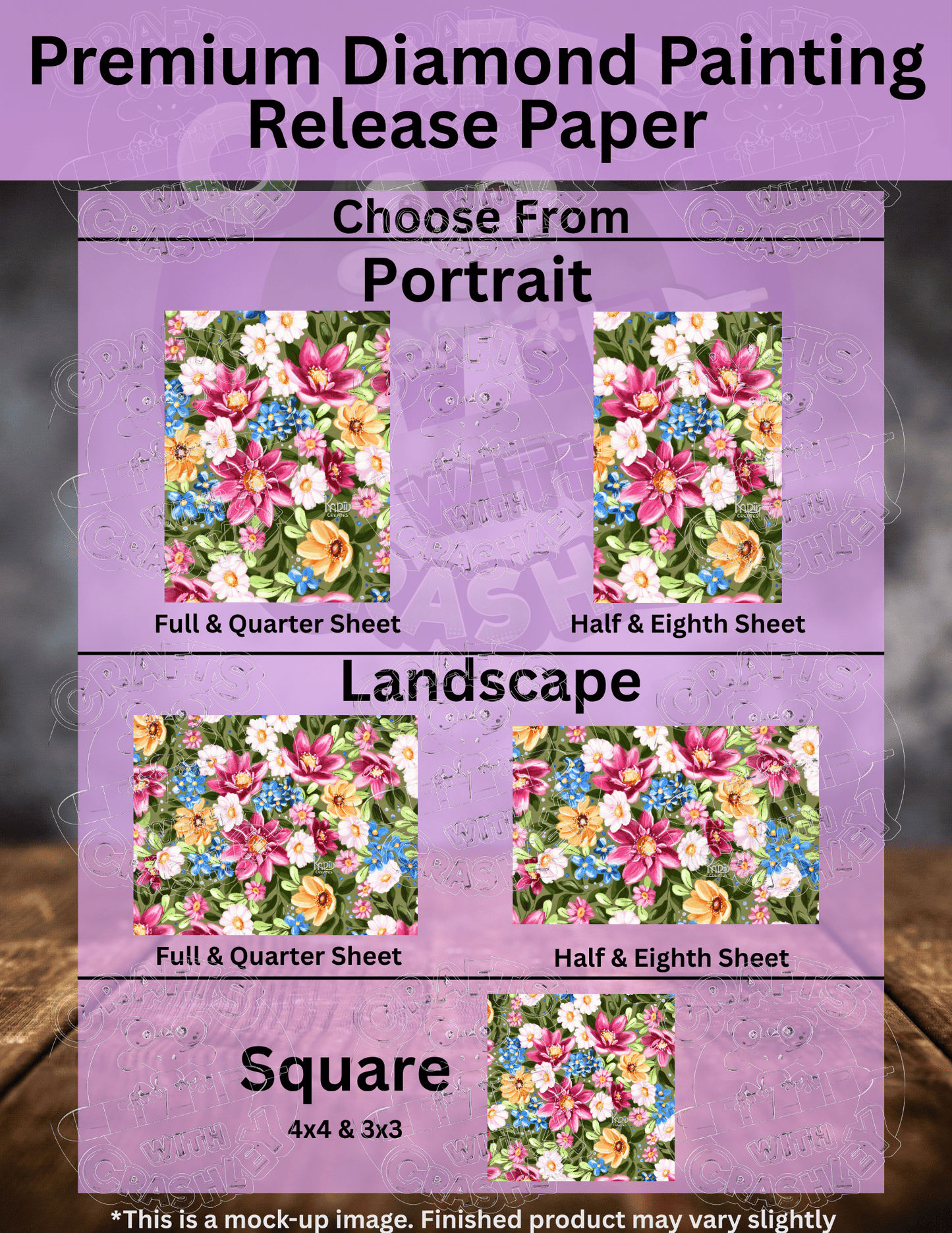 "In the Meadow" by ©Karii Creates Premium Accessories for Diamond Painting