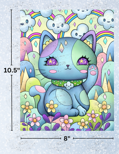 "Follow the Rainbow" by ©Jeremiah Ketner Premium Decorative Release Papers for Diamond Painting