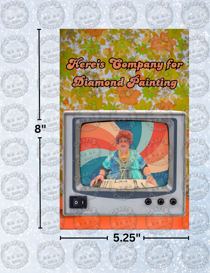 "Company for Diamond Painting" Decorative Diamond Painting Release Papers