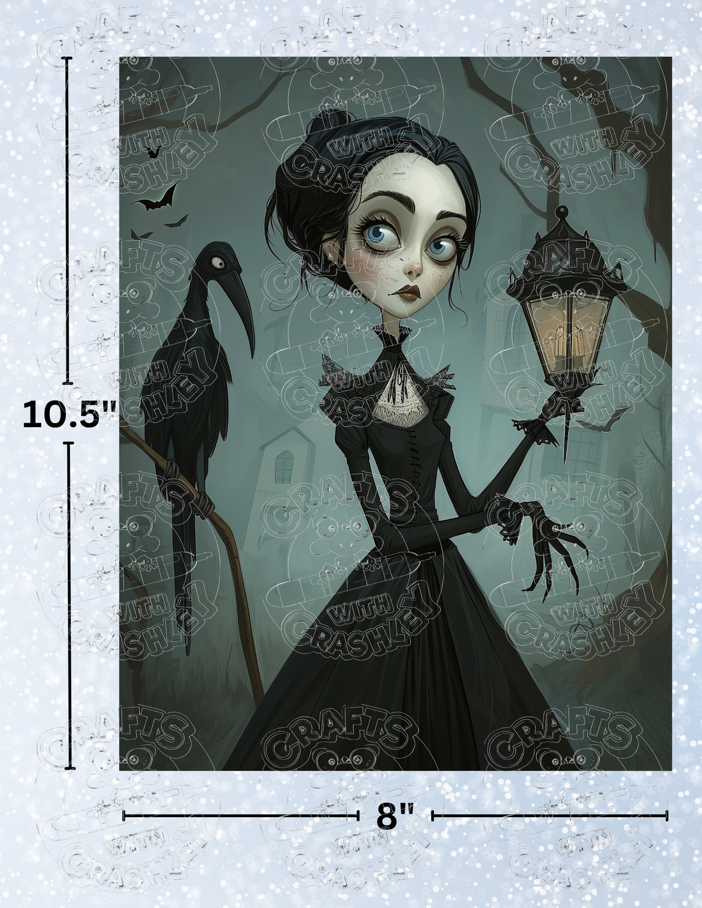 "Fog at Twilight" by ©Auclair Studio Premium Decorative Release Papers for Diamond Painting