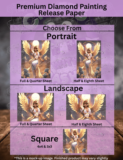 "Aset, Goddess of Magic and Healing" by ©ChrissaBug Premium Accessories for Diamond Painting