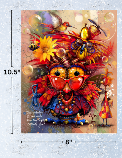 "Vivian & Vern" by ©Richard Lorenz Premium Decorative Release Papers for Diamond Painting