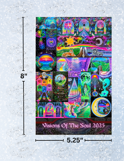 "Visions of the Soul 2025" by Becca Tindol Decorative Diamond Painting Release Papers