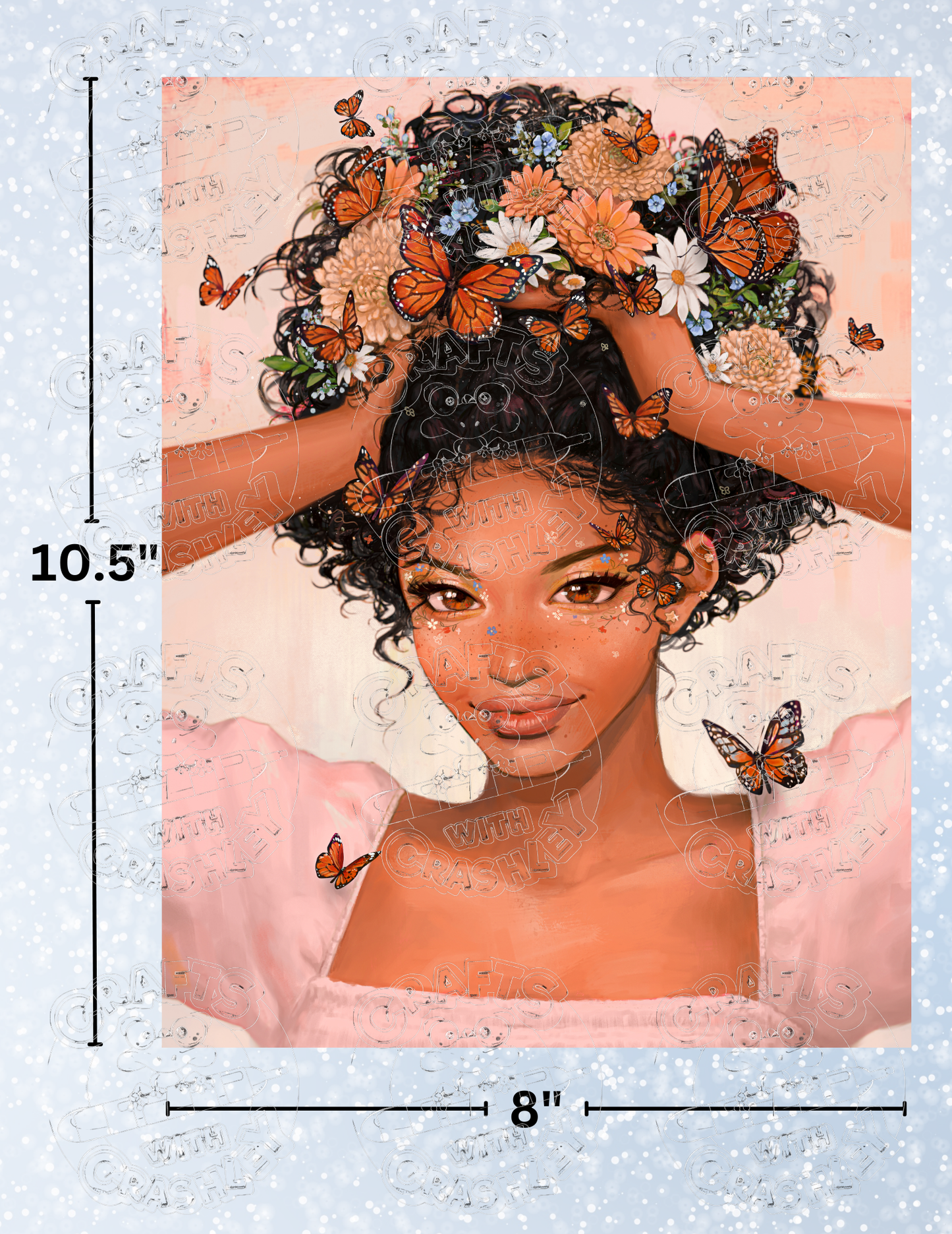 "Bouquet" by ©Ivy Dolamore Premium Decorative Release Papers for Diamond Painting