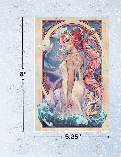 "Birth of Venus" by ©Chrissabug Decorative Diamond Painting Release Papers