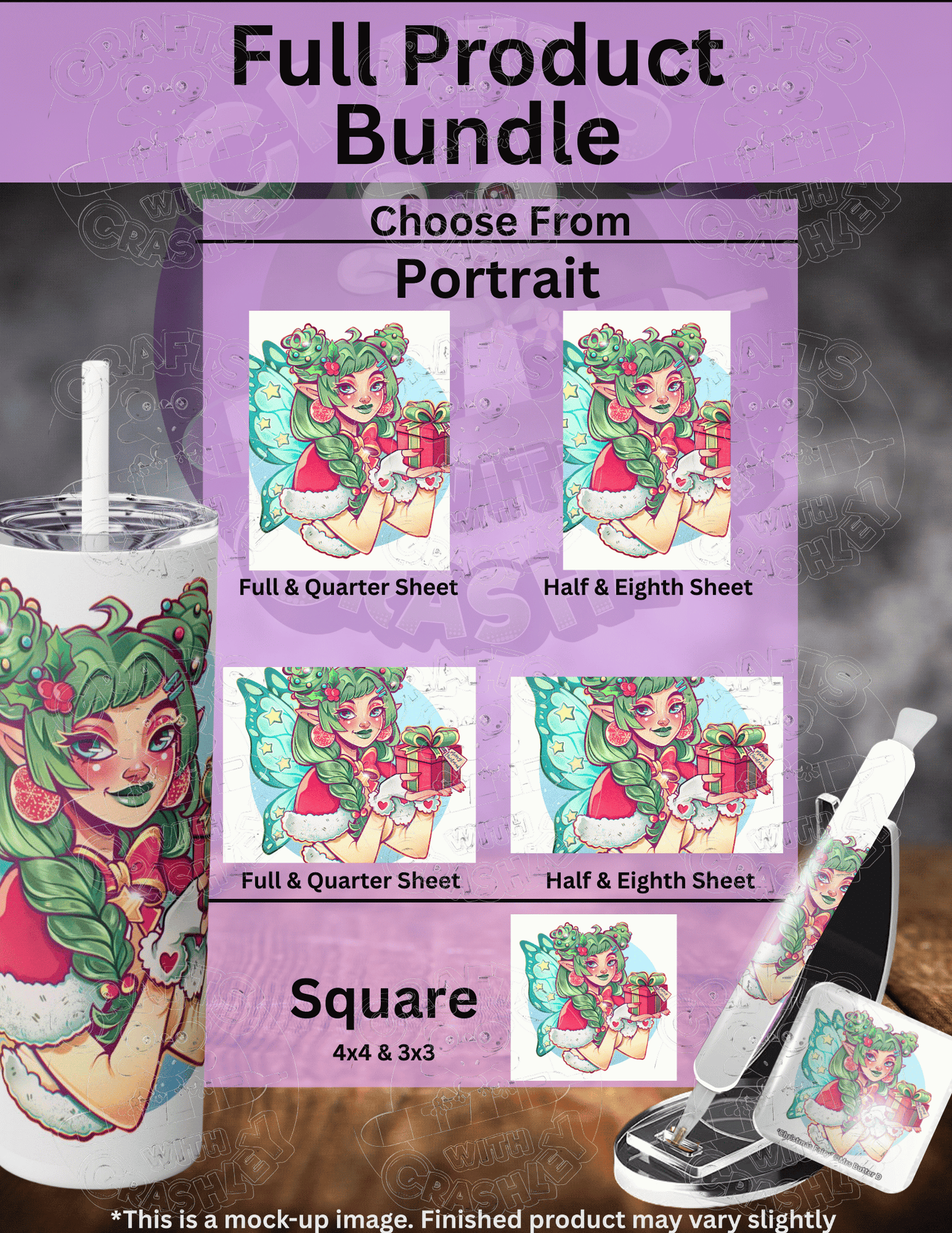 "Christmas Fairy" by ©Mrs Butter D Premium Accessories for Diamond Painting