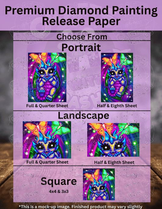 "Luna Moth Surprise" by ©Emma Casey Premium Accessories for Diamond Painting