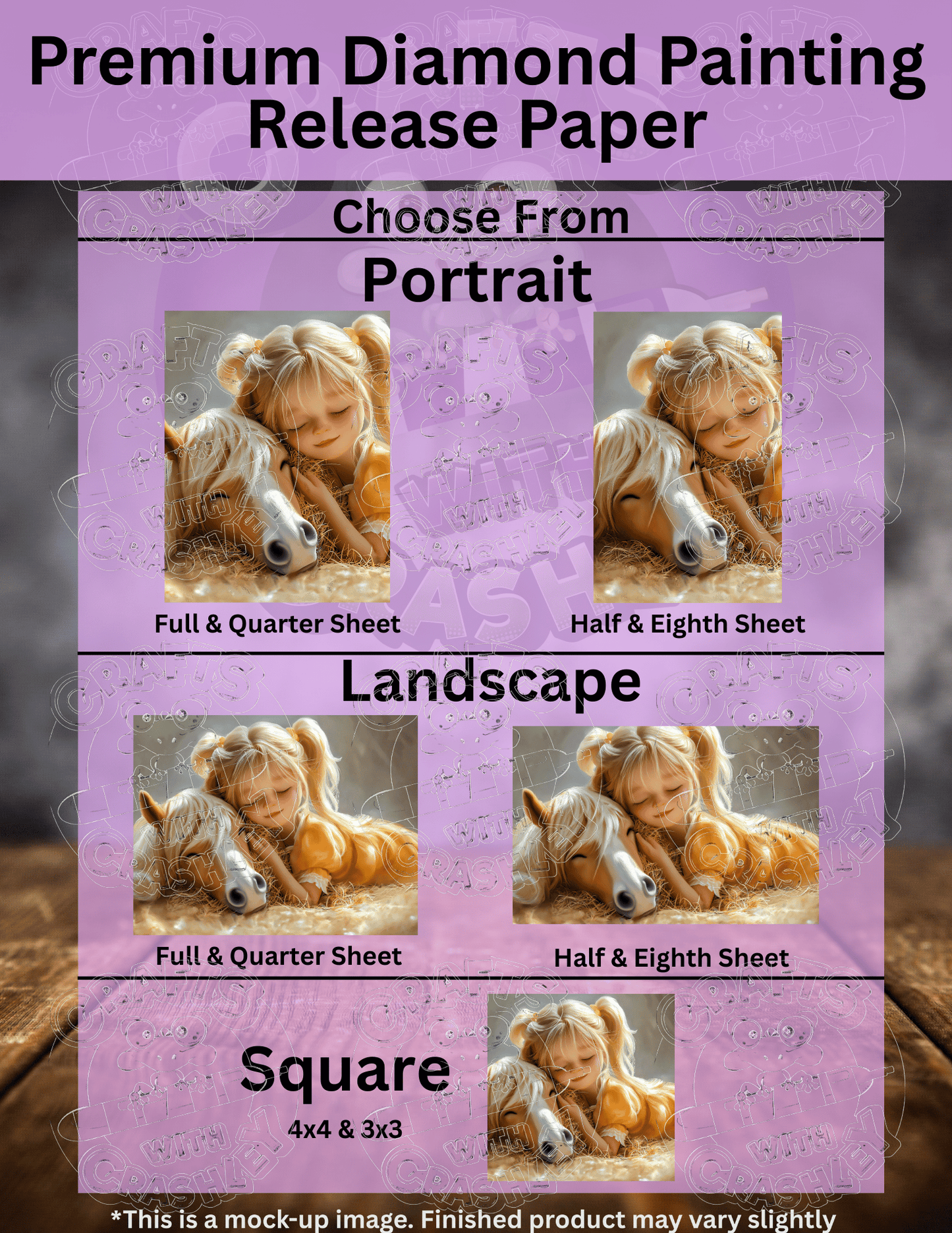 "She Sleeps in Trust" by ©Stacy Deal Premium Accessories for Diamond Painting