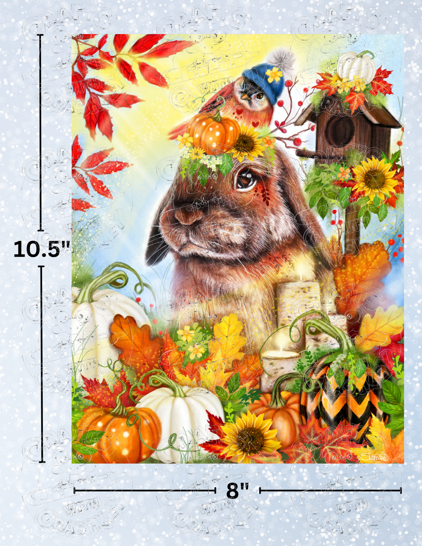 Product Bundle "Autumn Greetings Bunny" by ©Sheena Pike