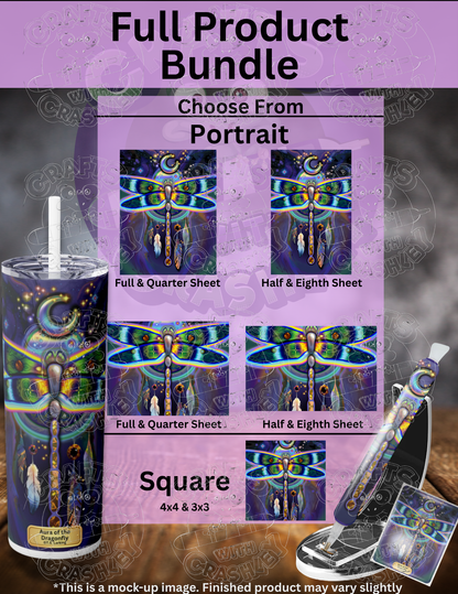 "Aura of the Dragonfly" by ©T.S. Larking Premium Accessories for Diamond Painting