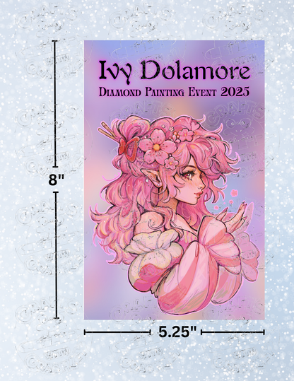 "Ivy Dolamore Diamond Painting Event 2025" By ©Ivy Dolamore Decorative Diamond Painting Release Papers