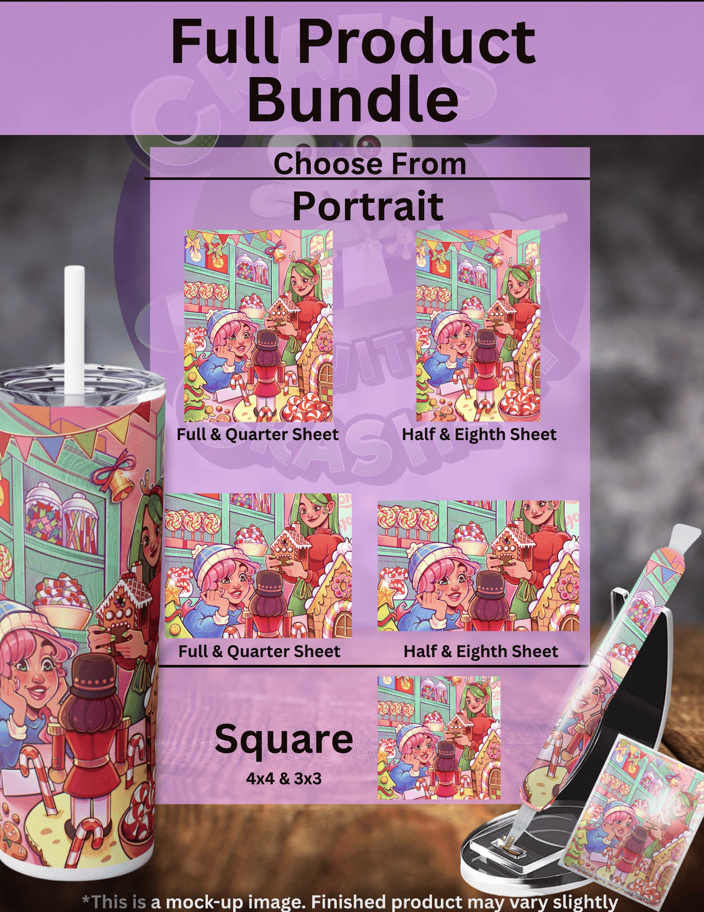 "Christmas Candy Shop" by ©Mrs Butter D Premium Accessories for Diamond Painting