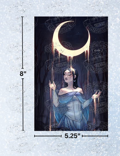 "Moon Magic" by ©ChrissaBug Decorative Diamond Painting Release Papers