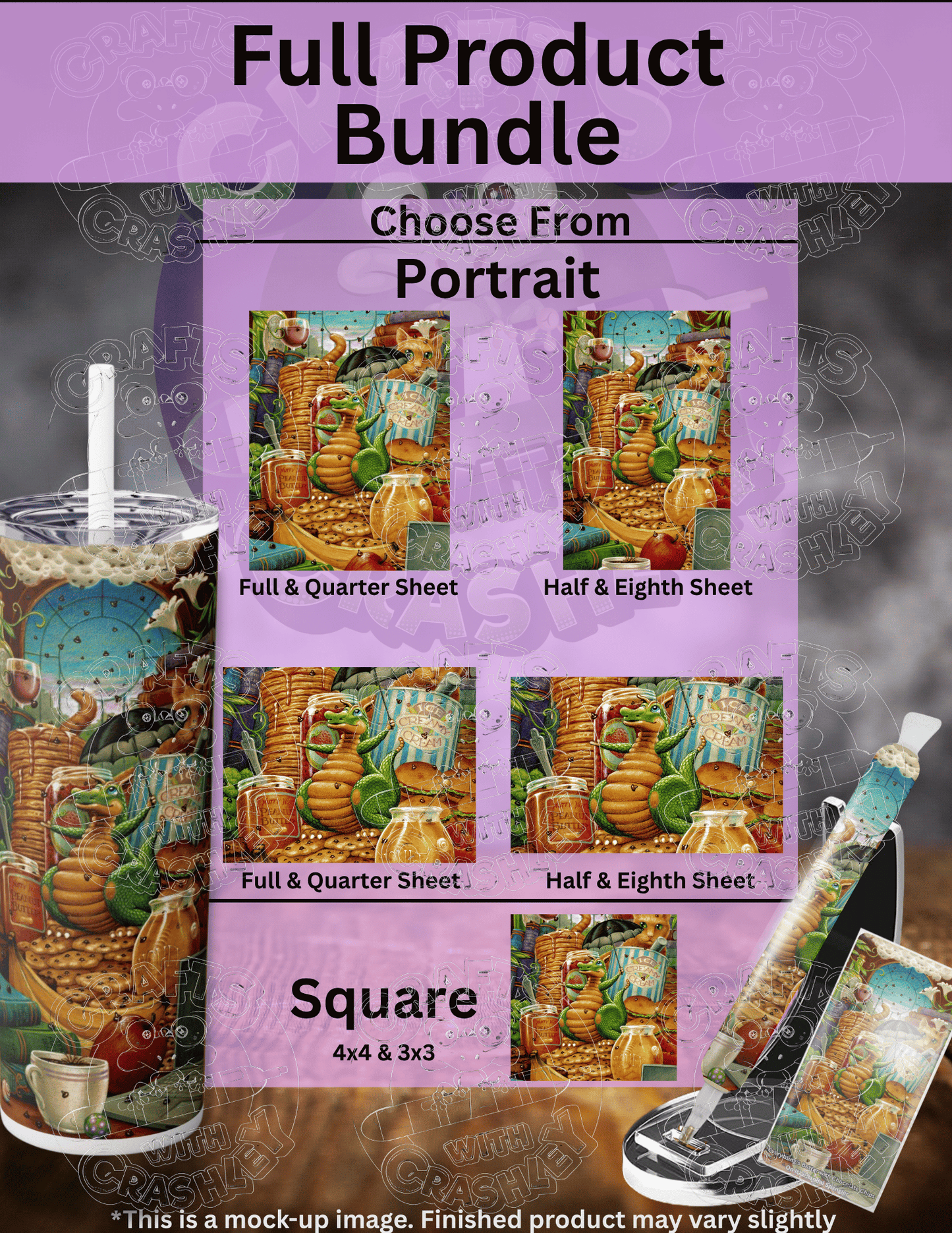 "Everything's Better with Chocolate Chips" by ©Randal Spangler Premium Accessories for Diamond Painting