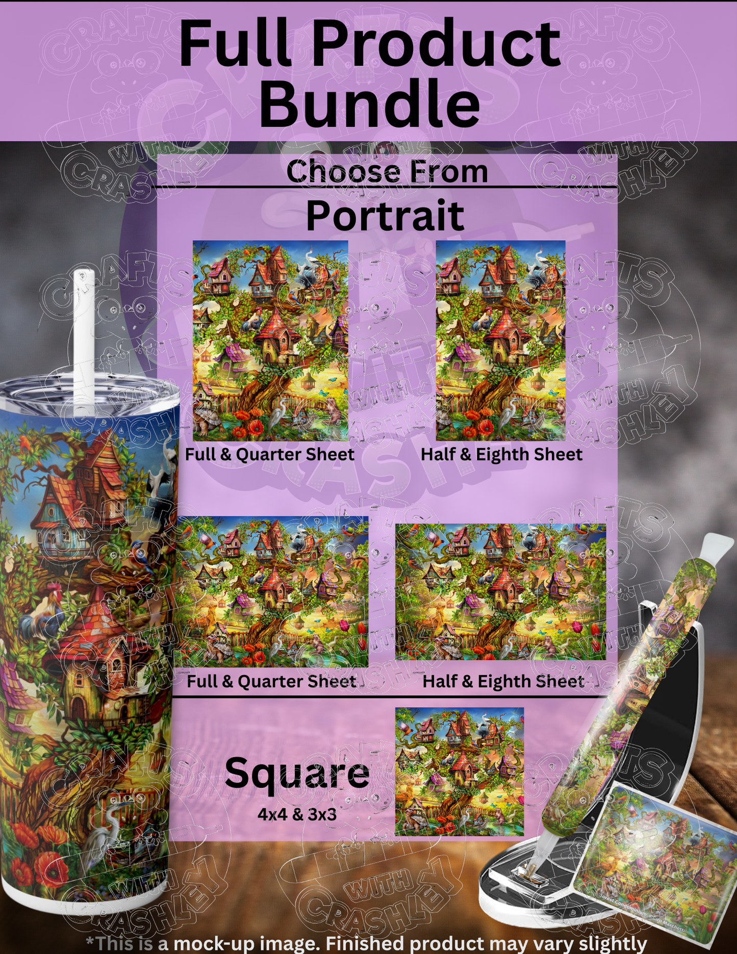 "Forest Condominium" by ©Ciro Marchetti Premium Accessories for Diamond Painting