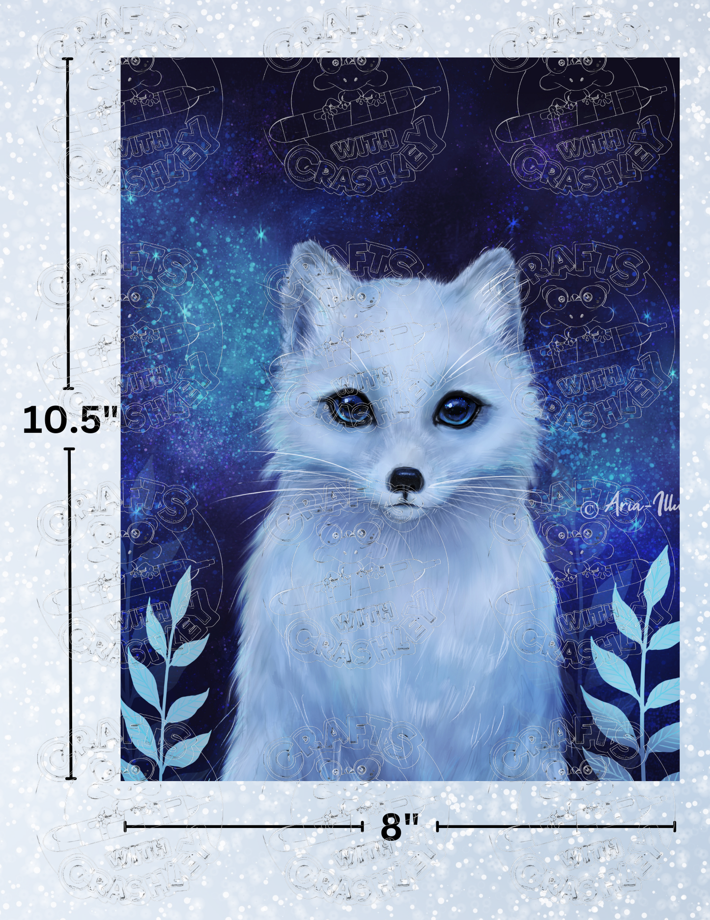 Product Bundle "Arctic Fox" by ©Aria Illustration
