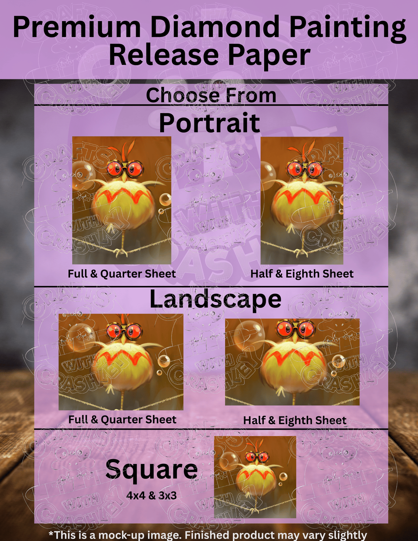 "J J Balancing Act" by ©Richard Lorenz Premium Accessories for Diamond Painting