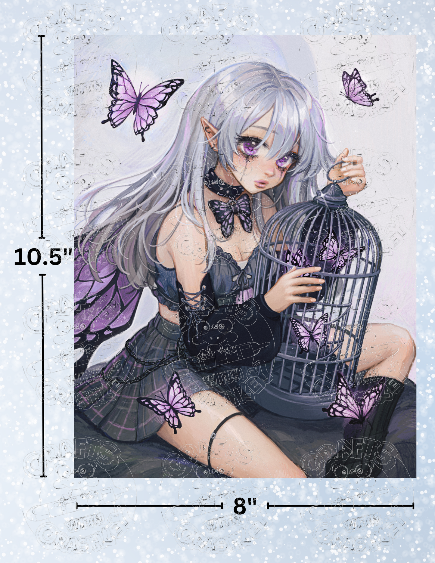 "Cage Keeper" by ©Ivy Dolamore Premium Decorative Release Papers for Diamond Painting