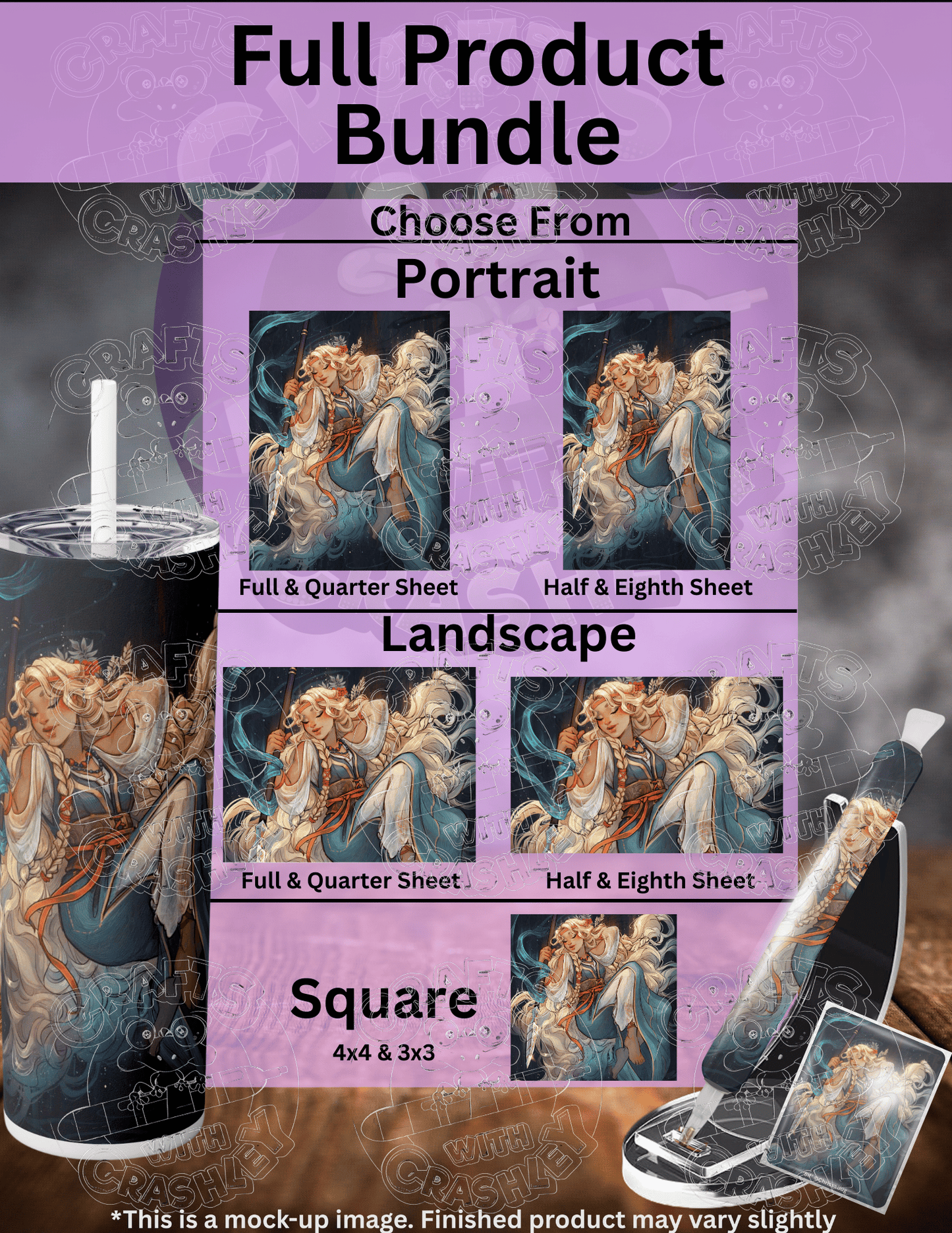 "Sif" by ©ChrissaBug Premium Accessories for Diamond Painting