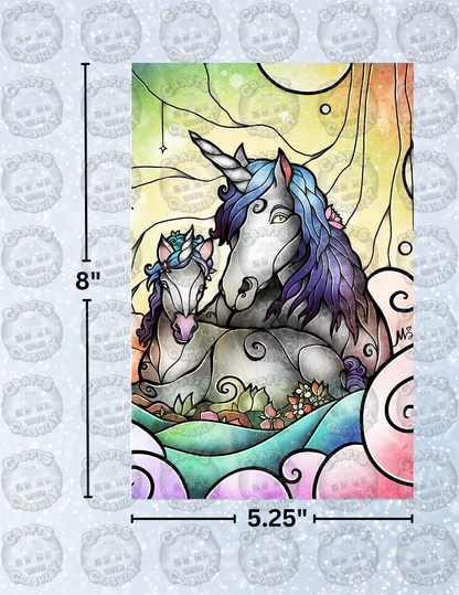 "Magical Mama" by ©Mandie Manzano Decorative Diamond Painting Release Papers