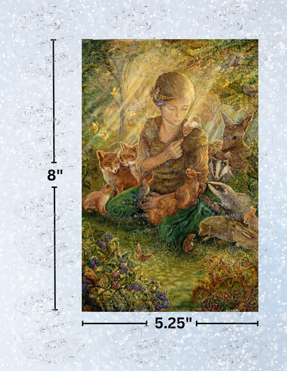 "Forest Friends" by ©Josephine Wall Decorative Diamond Painting Release Papers