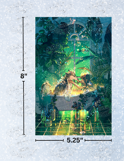 "Bathtime" by ©Yuumei Decorative Diamond Painting Release Papers