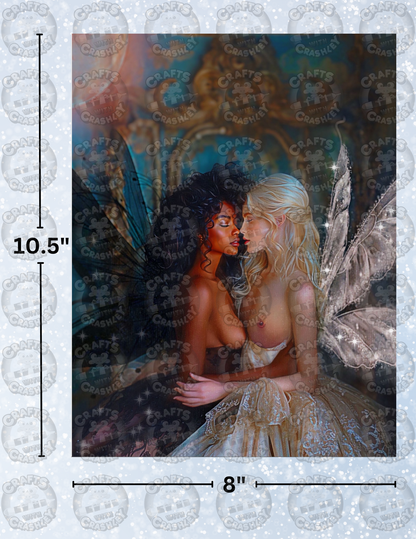 "True Love" by ©Cheryl Carpenter Decorative Diamond Painting Release Papers