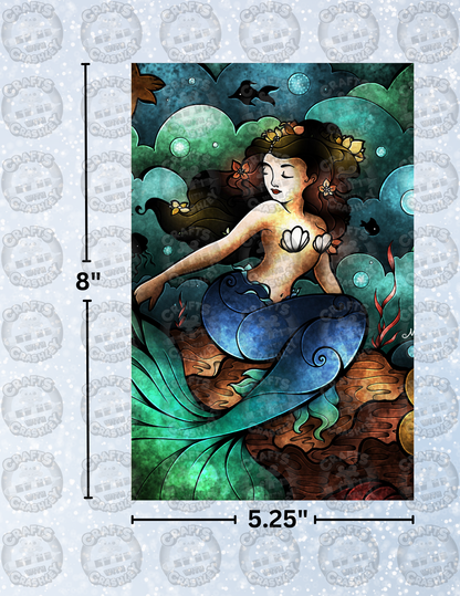 "Marinas Trio" by ©Mandie Manzano Decorative Diamond Painting Release Papers