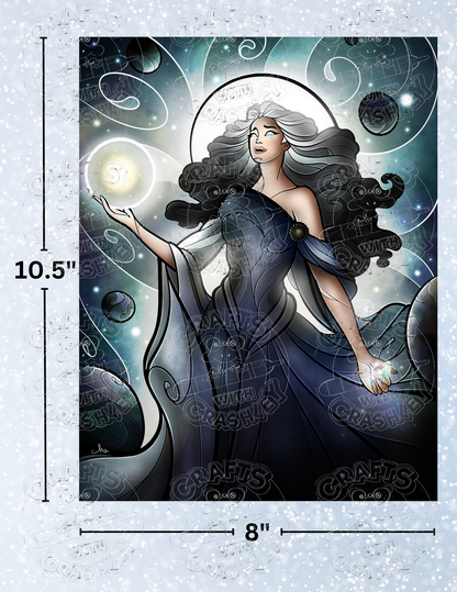 "Wisdom Cries" by ©Mandie Manzano Premium Decorative Release Papers for Diamond Painting