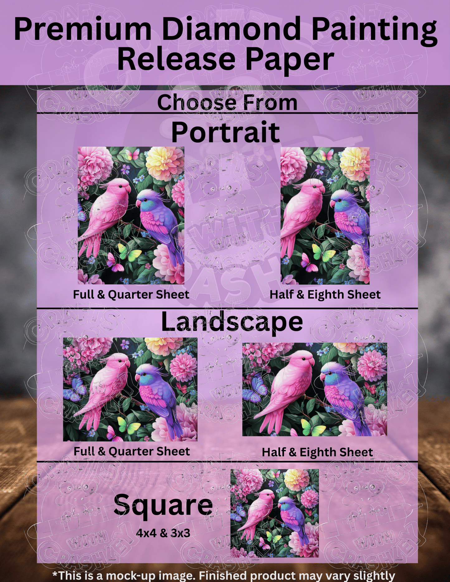 "Tweethearts" by ©Cocomarshmallow Premium Accessories for Diamond Painting