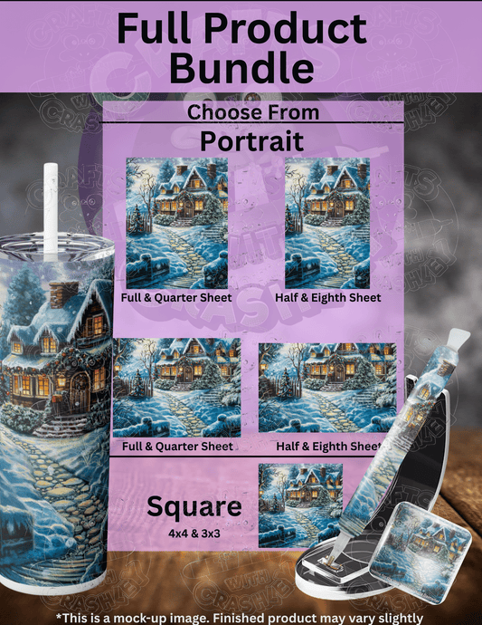 "Home for the Holidays" by ©Dakota Daetwiler Premium Accessories for Diamond Painting