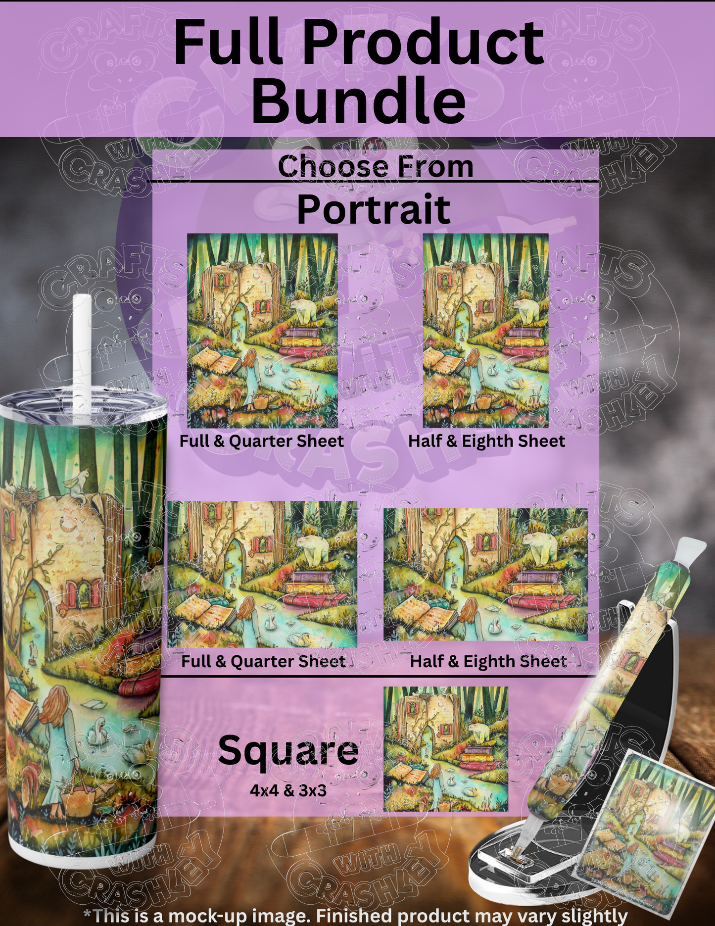 "So Many Chapters" by ©Kat Fedora Premium Accessories for Diamond Painting