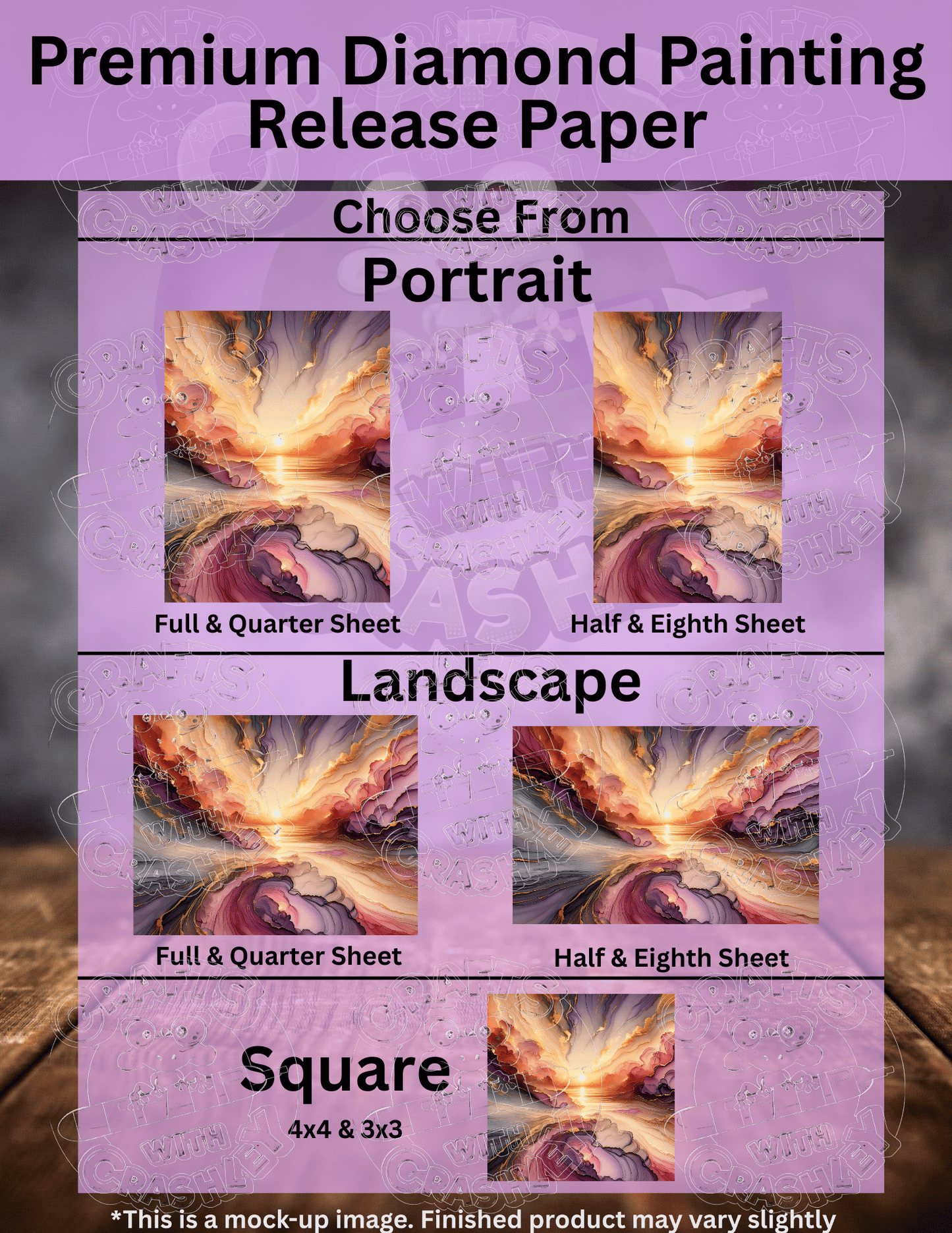 "And the Day Begins" by ©Peggy Collins Premium Accessories for Diamond Painting