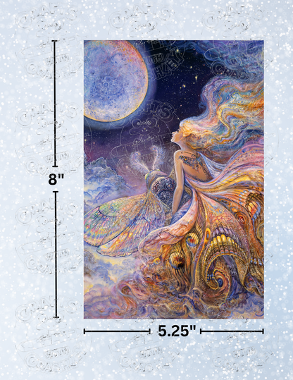 "Fly Me to the Moon" by ©Josephine Wall Decorative Diamond Painting Release Papers