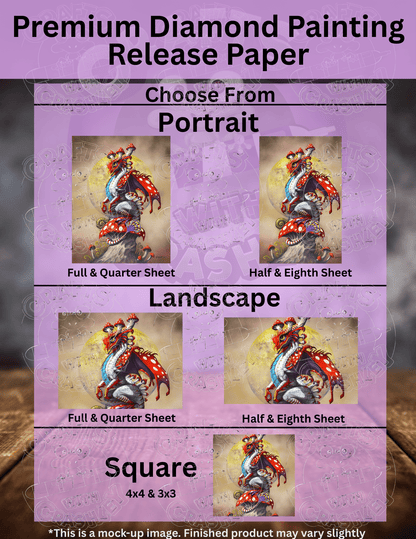 "Mushroom Dragon" by ©Stanley Morrison Premium Accessories for Diamond Painting