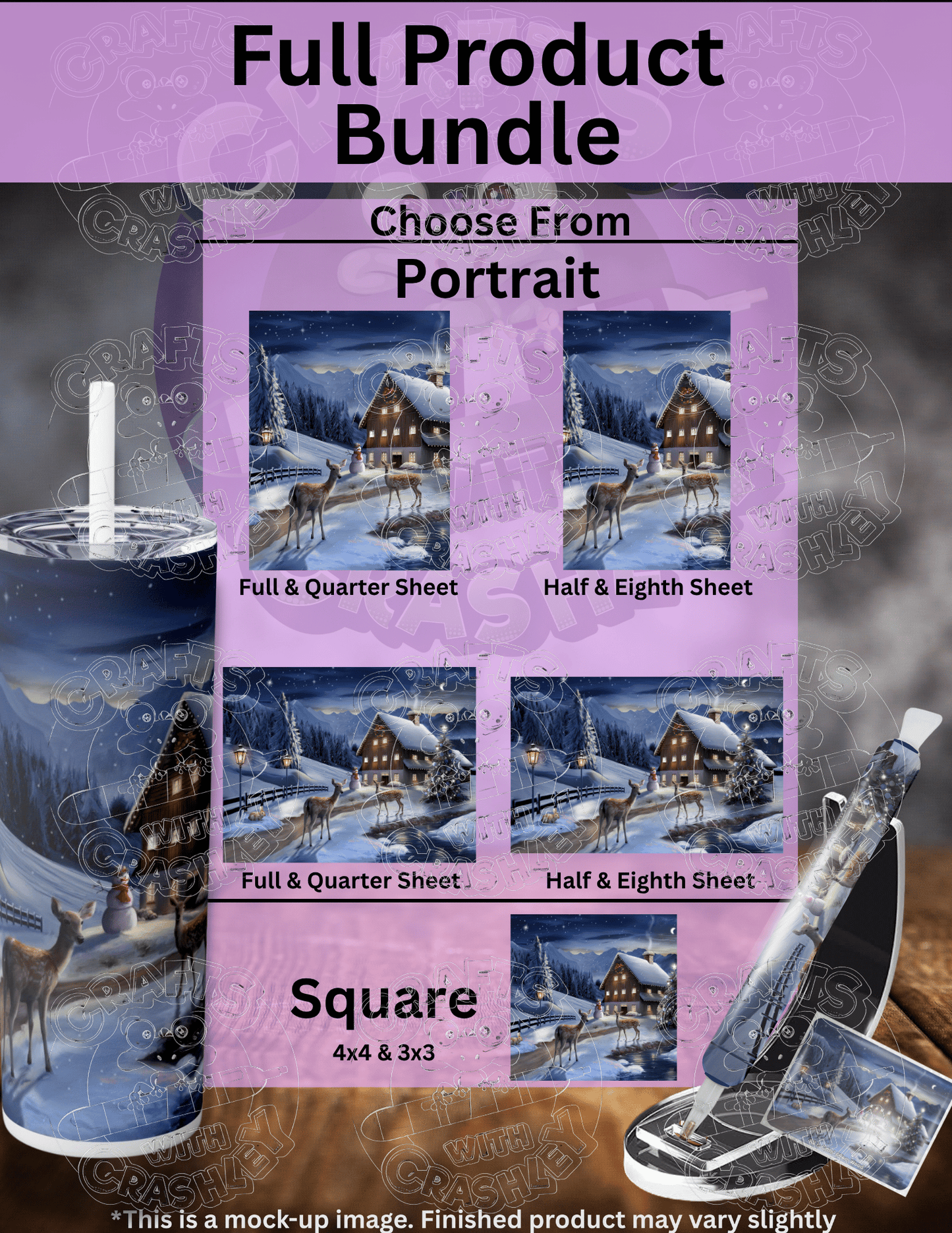 "All is Calm" by ©Tom Wood Premium Accessories for Diamond Painting