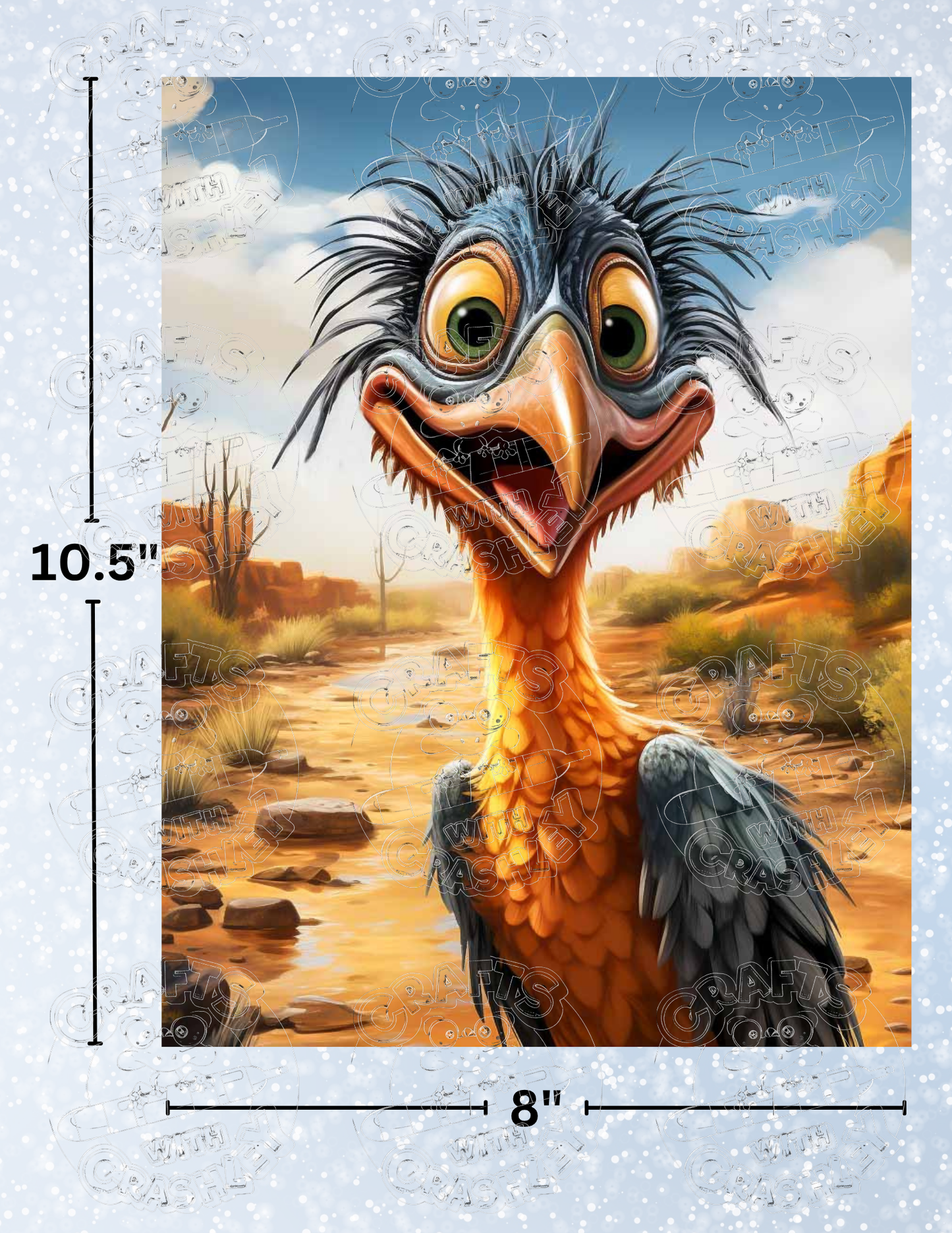 "Beep Beep" by ©Stacy Deal Premium Decorative Release Papers for Diamond Painting