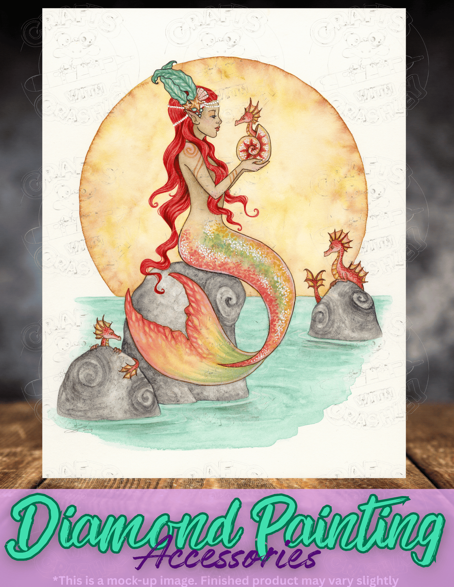 "The Oracle" by ©Amy Brown Premium Accessories for Diamond Painting