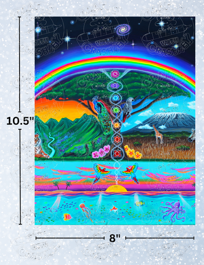 "Bliss of Life" by ©Becca Tindol Premium Decorative Release Papers for Diamond Painting