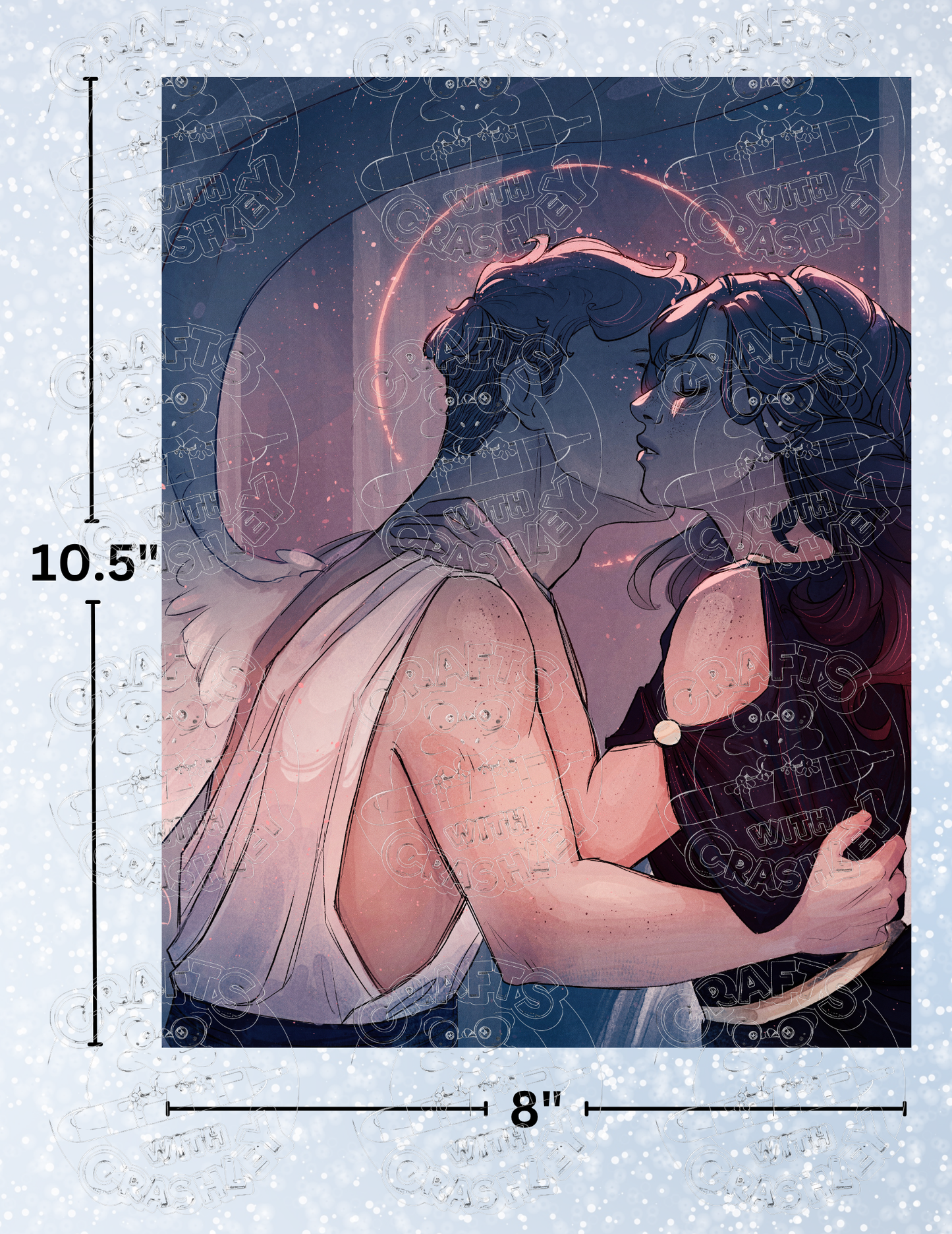 "Eros and Psyche" by ©ChrissaBug Premium Decorative Release Papers for Diamond Painting