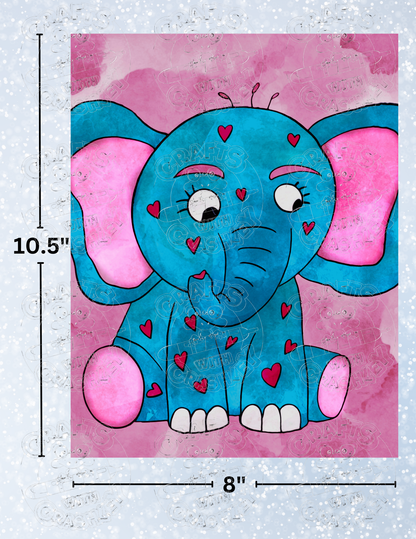 "Ellie" by ©Cheryl Carpenter Premium Decorative Release Papers for Diamond Painting