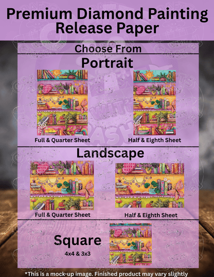 "Book Lover's Treasures" by ©Karii Creates Premium Accessories for Diamond Painting