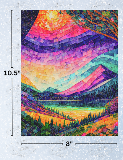 Product Bundle "Magic Land Mosaic Landscape" by ©Peggy Collins