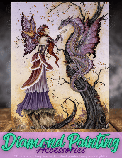 "The Dragon Charmer" by ©Amy Brown Premium Accessories for Diamond Painting
