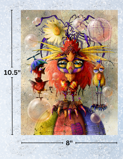 "Agnus" by ©Richard Lorenz Premium Decorative Release Papers for Diamond Painting