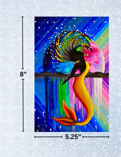 "Spirit of the Sea" by ©Deborah Malcolm Decorative Diamond Painting Release Papers