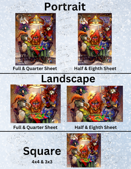 "It's a Bling Thing" by ©Richard Lorenz Premium Decorative Release Papers for Diamond Painting